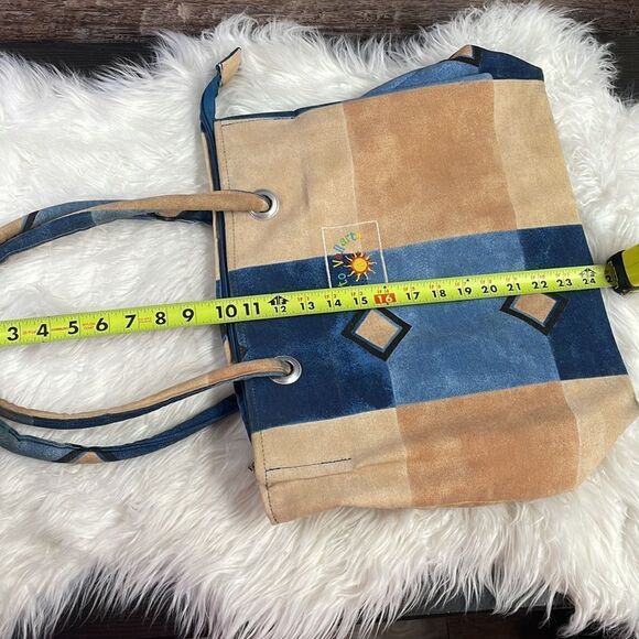 Ladies Large Tote Bag, Puerto Vallarta Embroidered Emblem - Picture 9 of 9